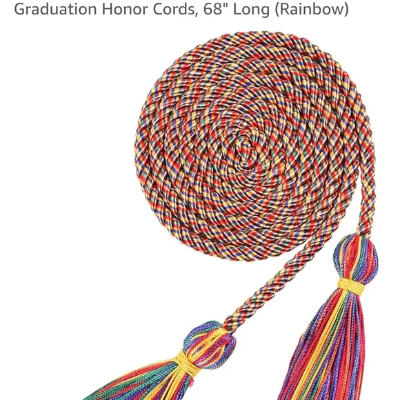 Multicolored Graduation Honor Cord‎ 🎓 - Picture 3 of 9